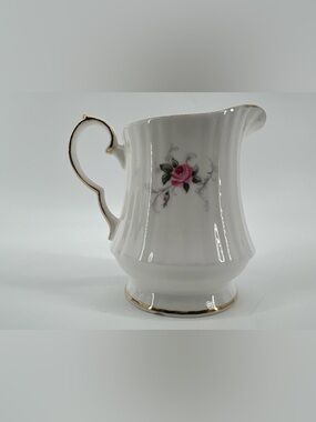 Vtg Hammersley Spode Princess House Windsor Rose Creamer Pitcher Bone China